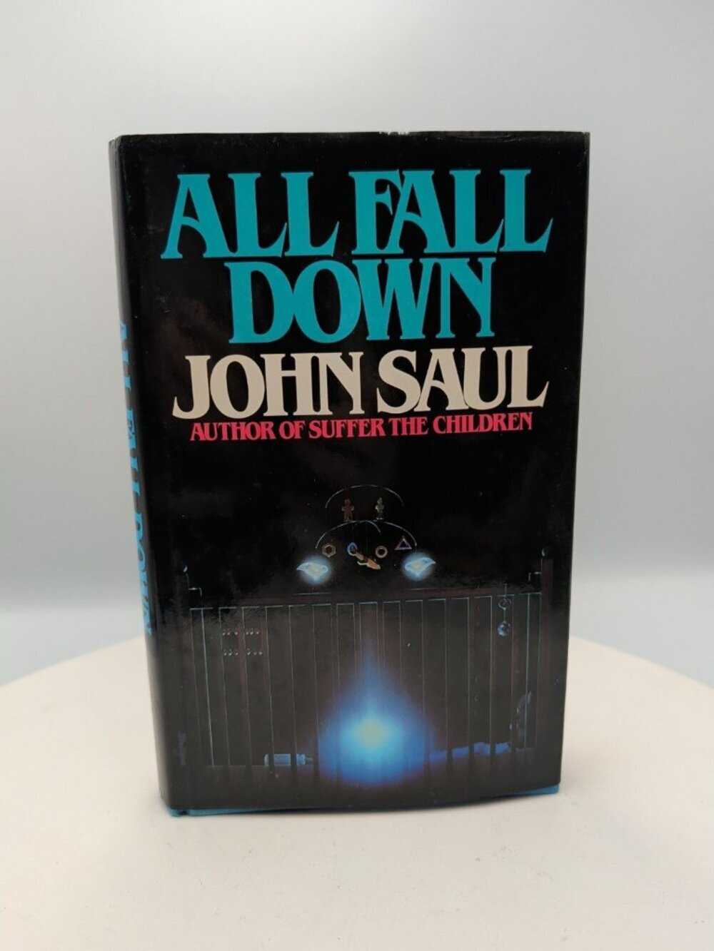 All fall down John Saul UK 1st edition hardback 1983 Rare Vintage Horror Sci-fi